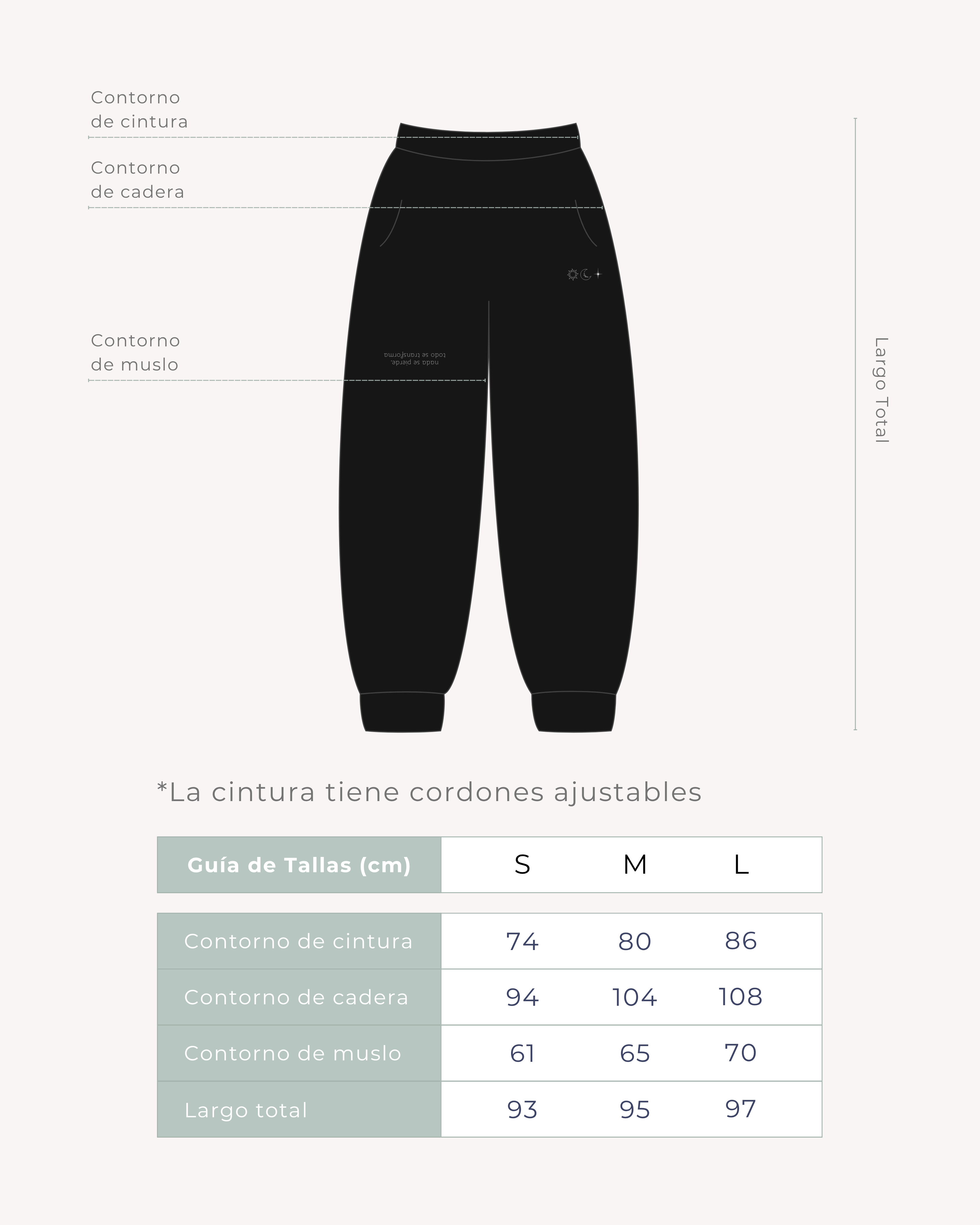 Guía de tallas