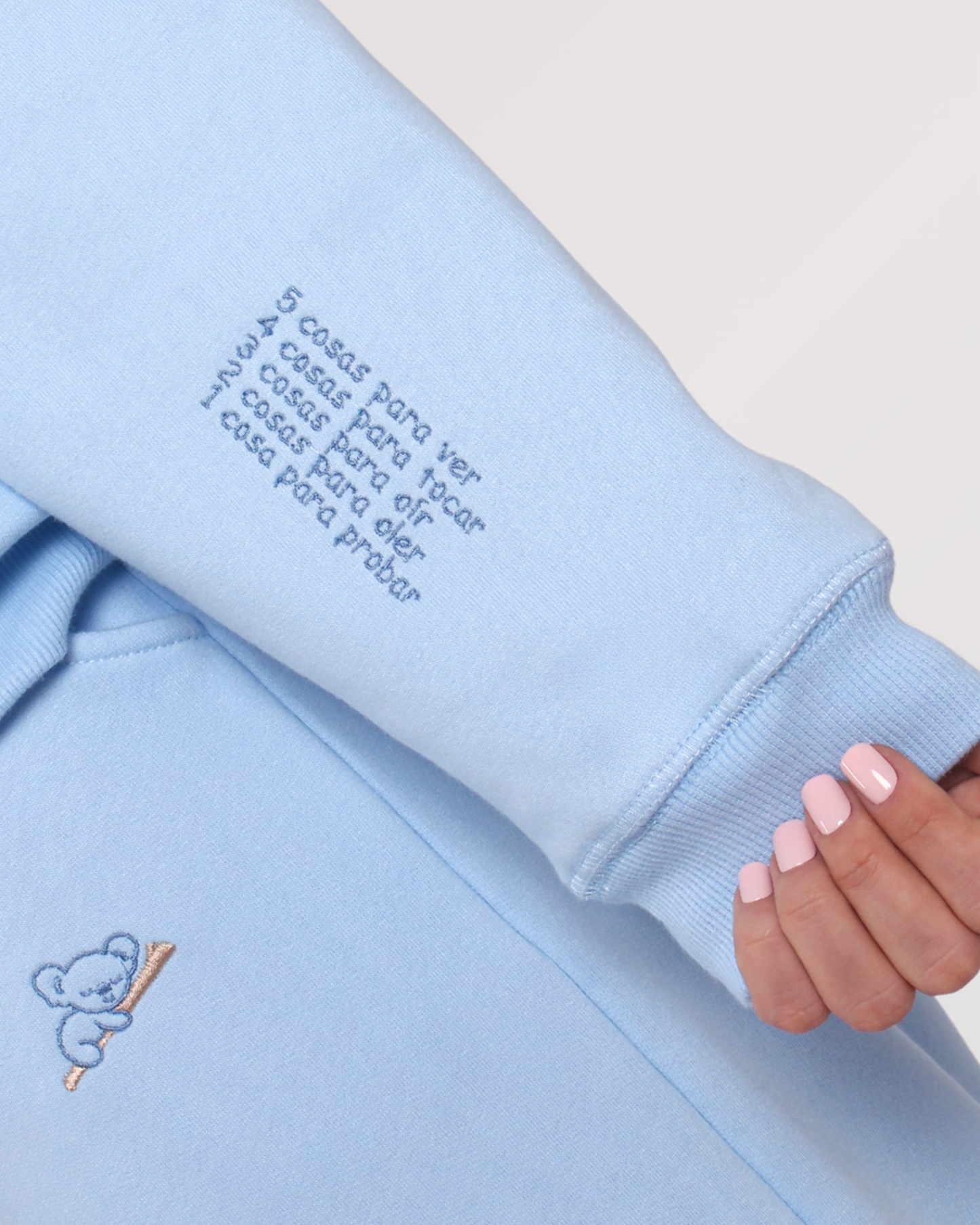 Polera Sentidos Celeste - Ansiedad
