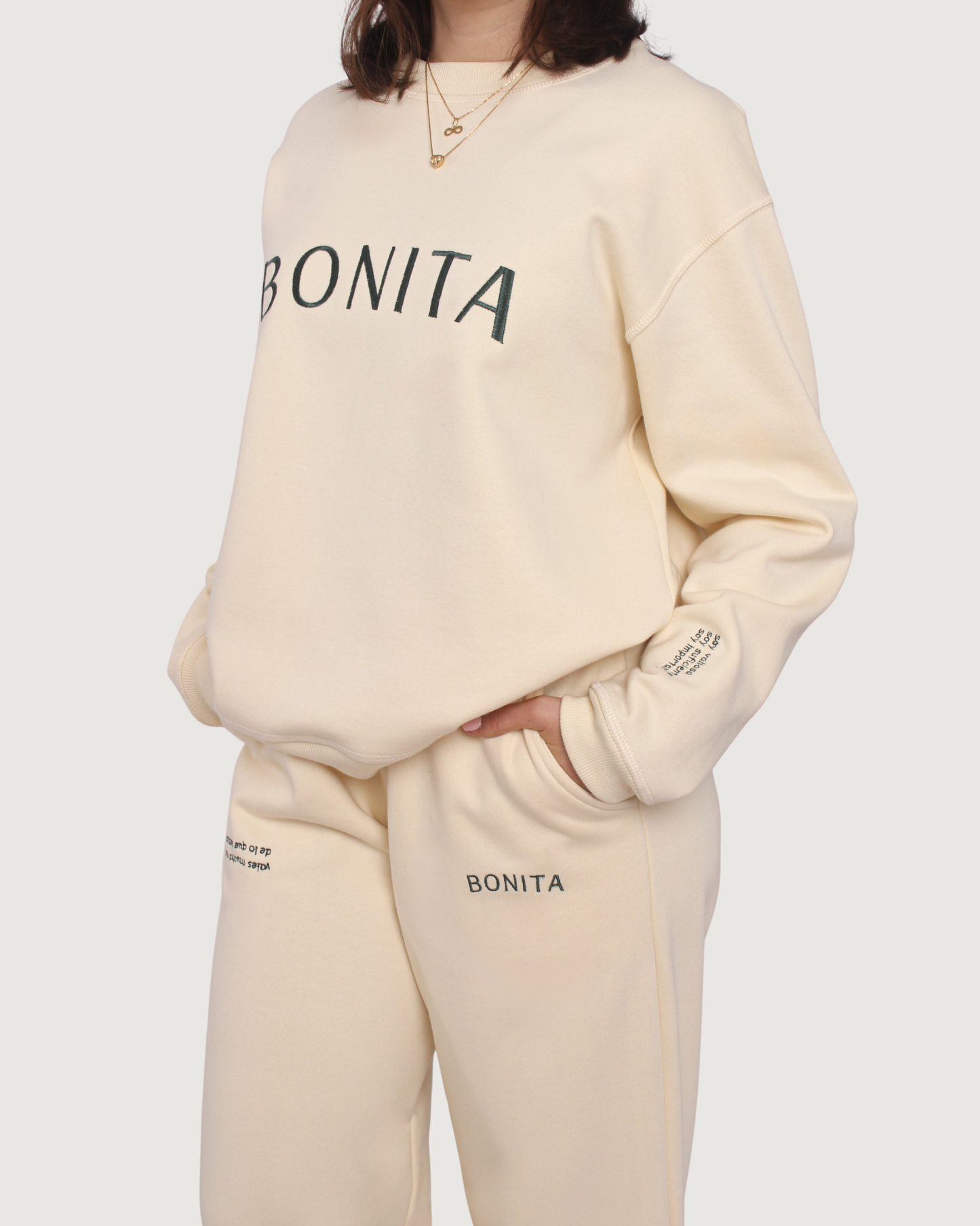 Conjunto Reflejo Crema - Amor Propio