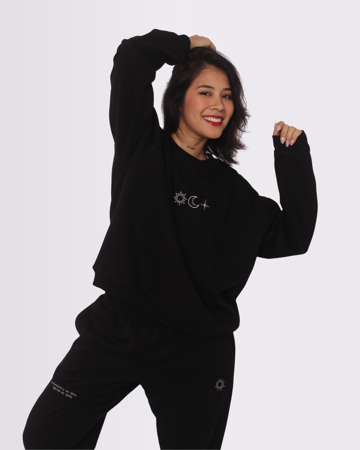 Polera Renacer Negro - Reconexión