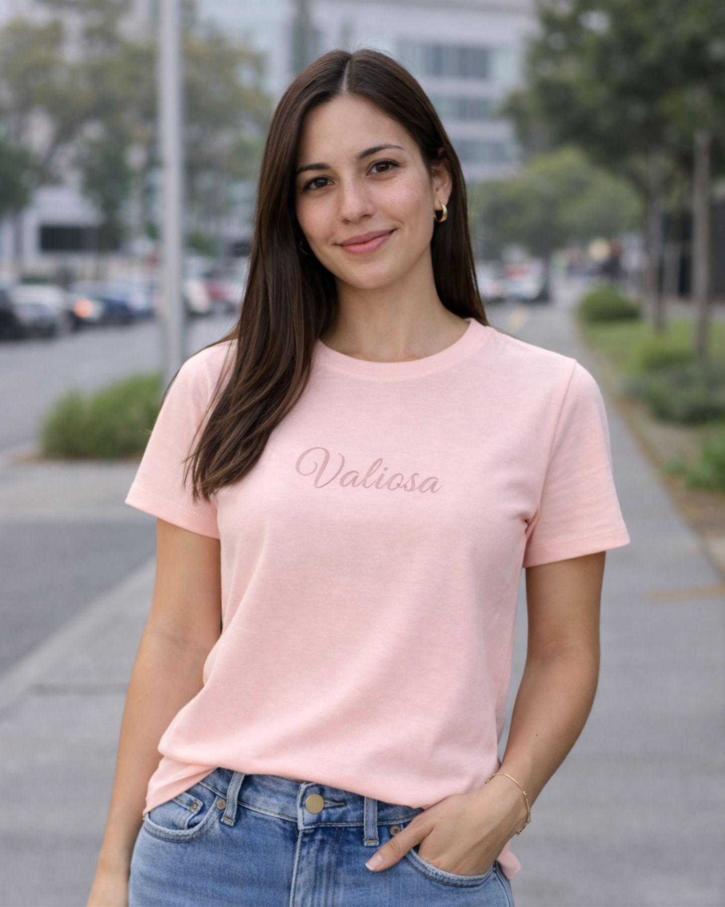 Polo Valiosa Rosado - Amor Propio