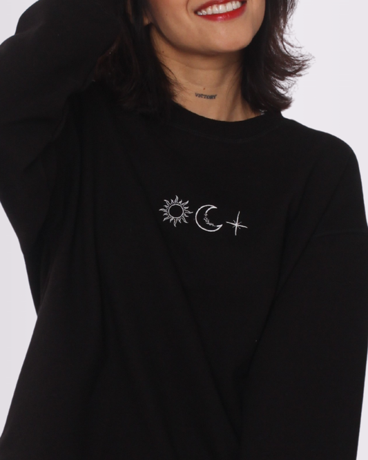 Polera Renacer Negro - Reconexión