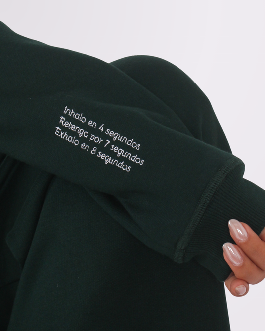 Polera Respira Verde - Ansiedad